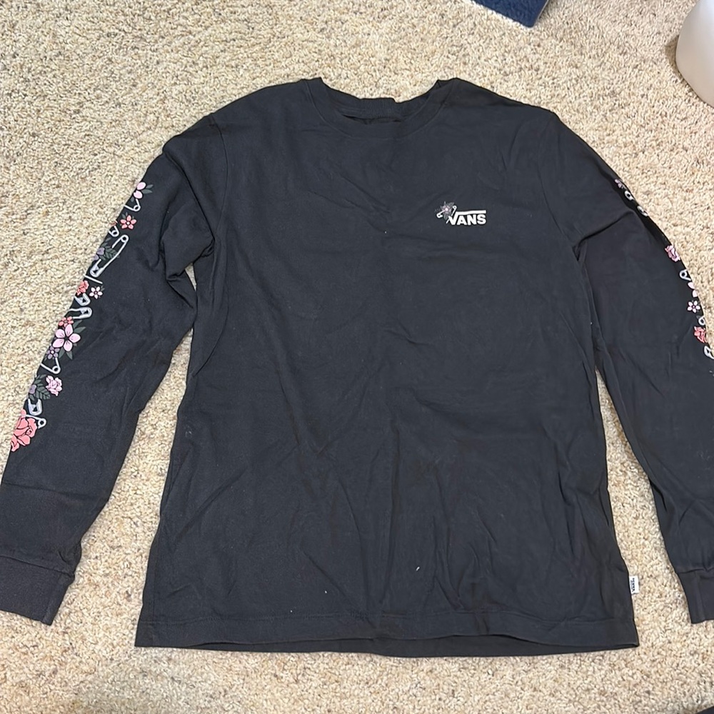 Vans Tee with design on sleeves *New Condition*